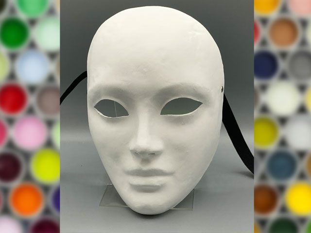 Make A Paper Mache Halloween Mask