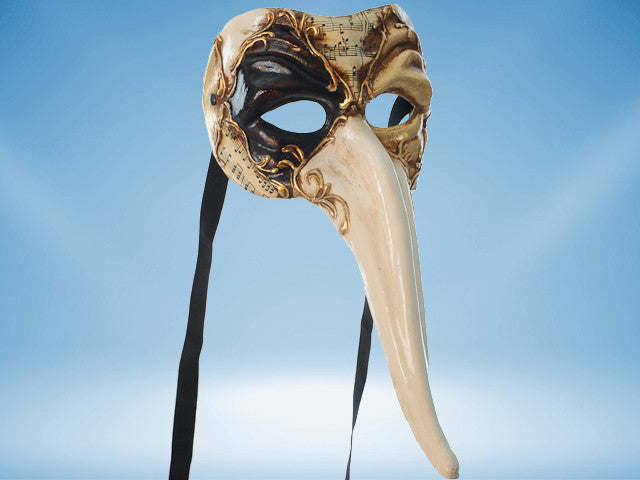 Venetian Mask Scaramouche, Long Nose Mask.venetian Long Nose. 
