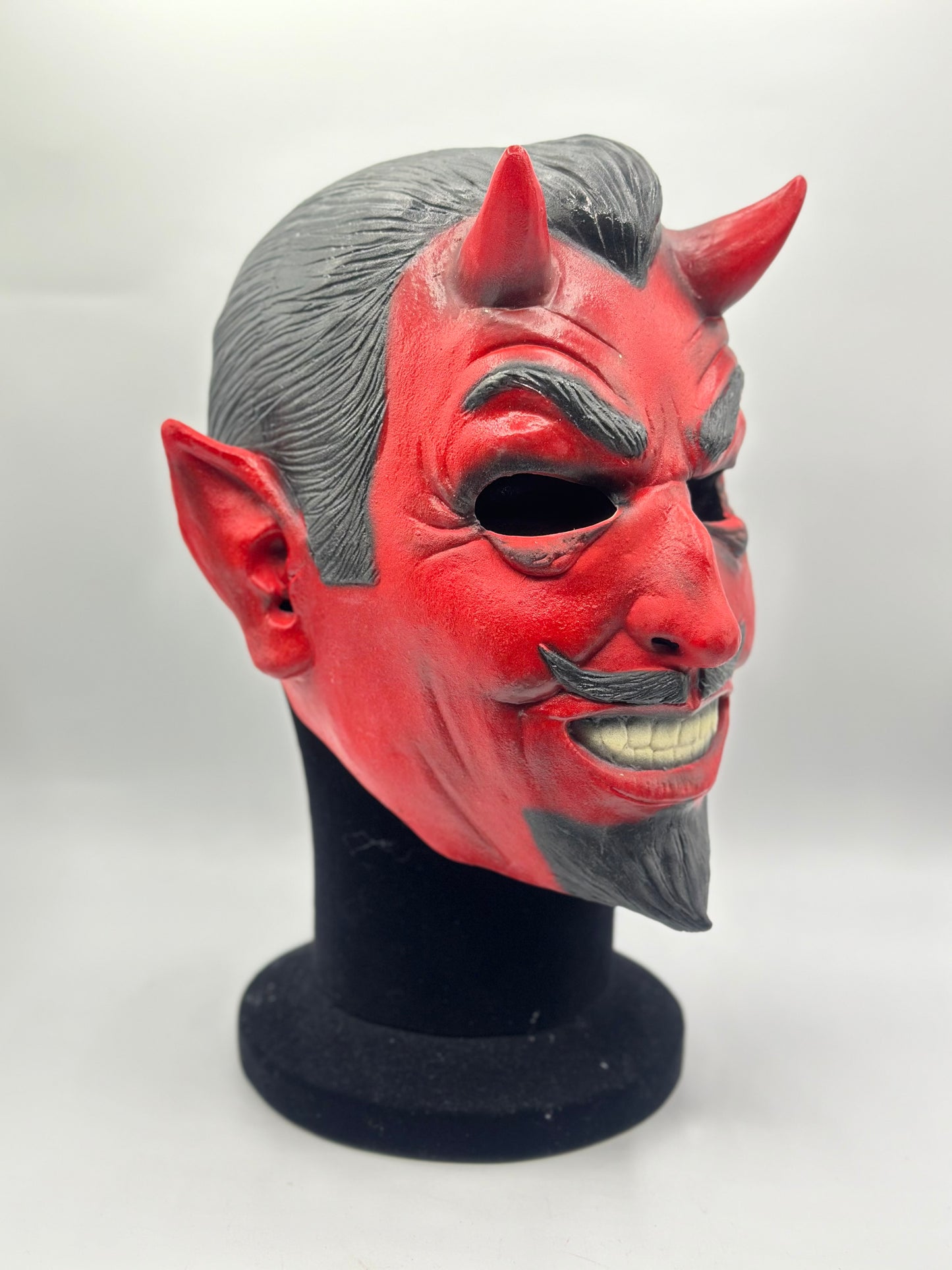 Masque de diable rouge - Masque d'Halloween diable - Masque d'Halloween effrayant