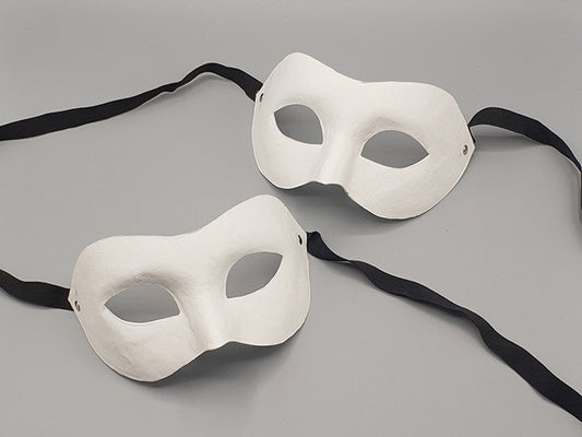 3 X Handmade White Masks to Decorate in Papier-mâché. the Package Includes  3 Masks of Your Choice -  Denmark